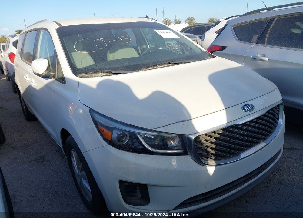 2016 KIA SEDONA LX VIN: KNDMB5C18G6173849