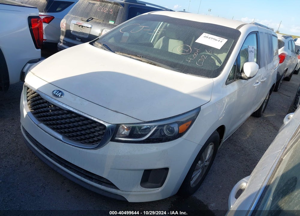 2016 KIA SEDONA LX VIN: KNDMB5C18G6173849