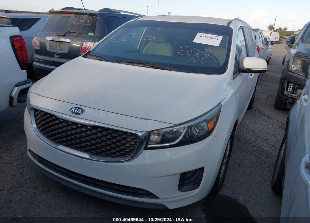 2016 KIA SEDONA LX VIN: KNDMB5C18G6173849