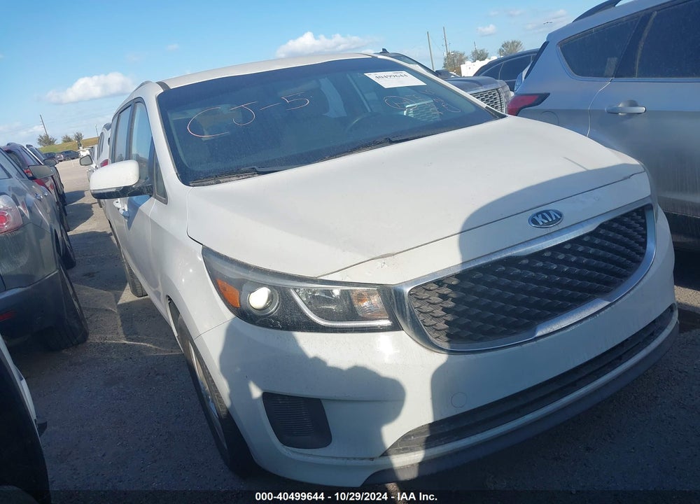 2016 KIA SEDONA LX VIN: KNDMB5C18G6173849