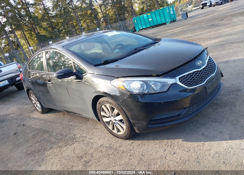 2016 KIA FORTE LX VIN: KNAFX4A63G5476141