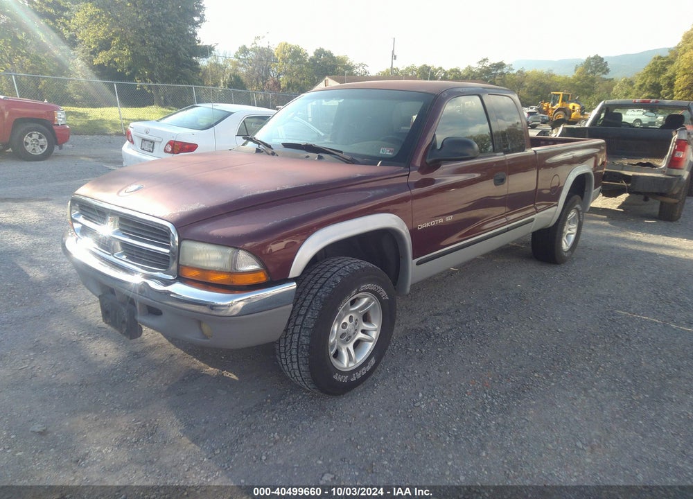 2001 DODGE DAKOTA VIN: 1B7GG22N71S298888
