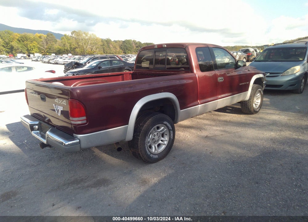 2001 DODGE DAKOTA VIN: 1B7GG22N71S298888
