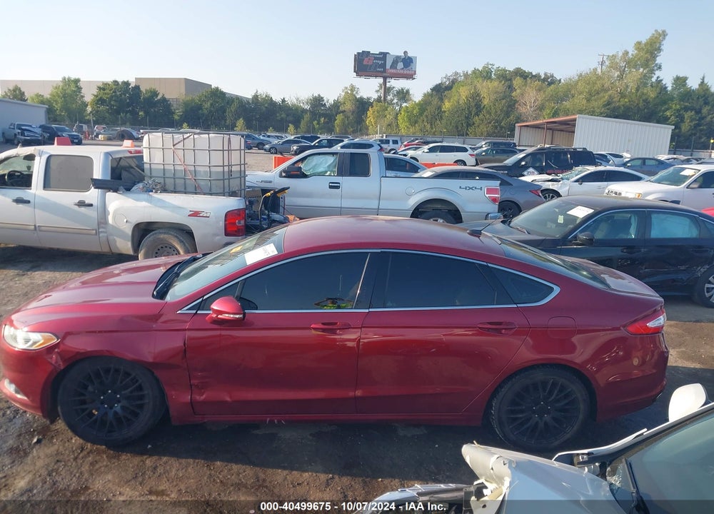 2013 FORD FUSION SE VIN: 3FA6P0H96DR308052