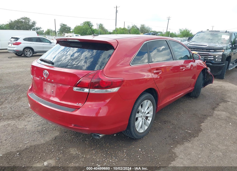 2013 TOYOTA VENZA LE VIN: 4T3ZA3BB2DU072517