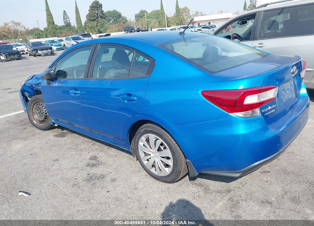 2021 SUBARU IMPREZA SEDAN VIN: 4S3GKAB62M3601060