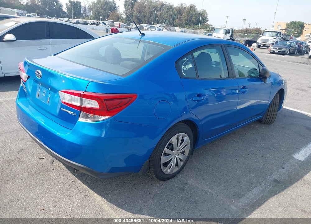 2021 SUBARU IMPREZA SEDAN VIN: 4S3GKAB62M3601060