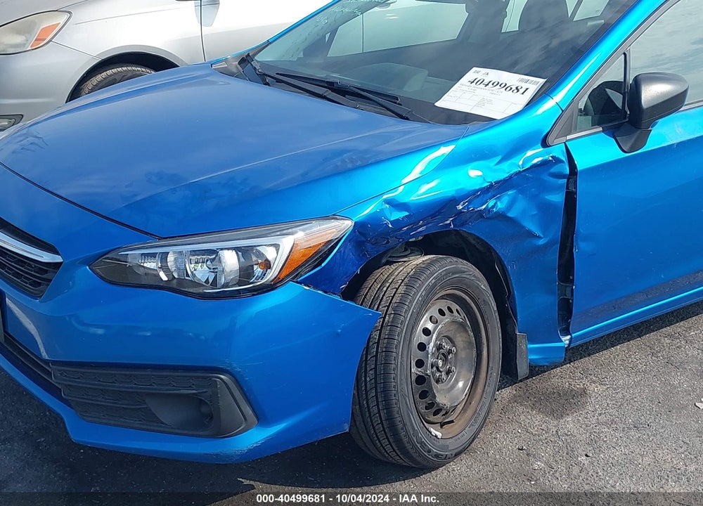 2021 SUBARU IMPREZA SEDAN VIN: 4S3GKAB62M3601060