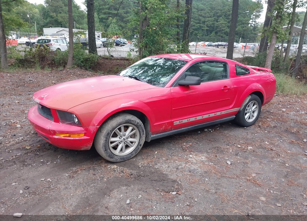 2005 FORD MUSTANG V6 DELUXE/V6 PREMIUM VIN: 1ZVFT80N155156857