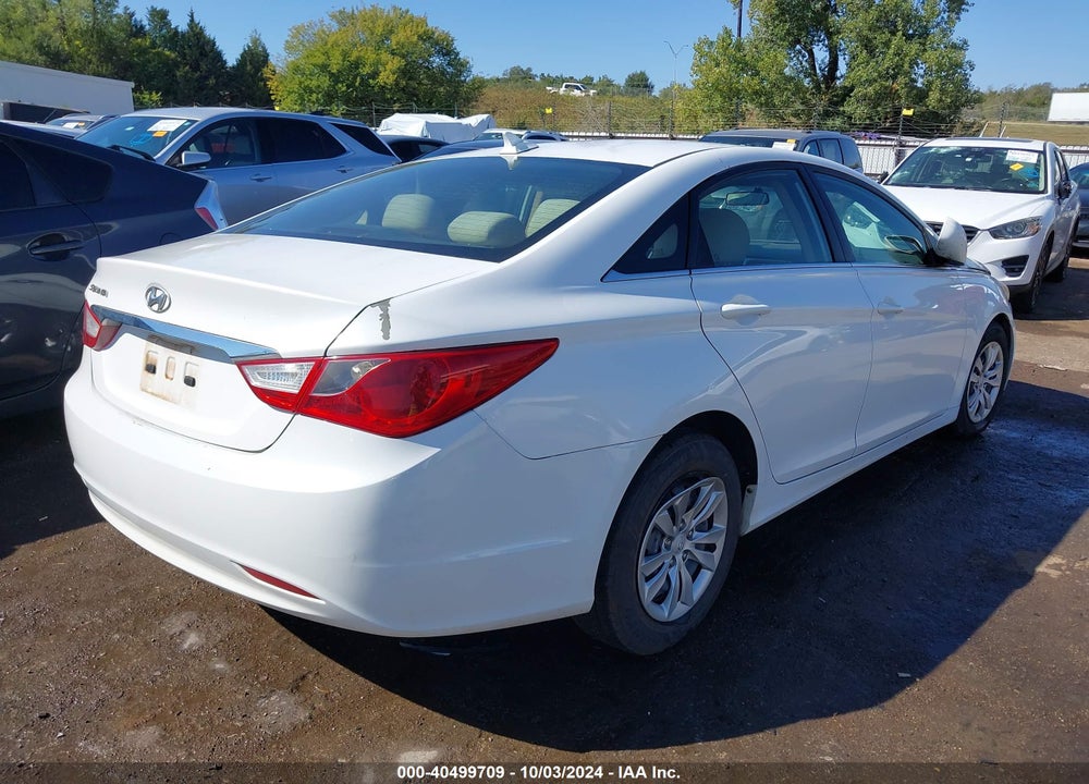 2011 HYUNDAI SONATA GLS VIN: 5NPEB4ACXBH299969