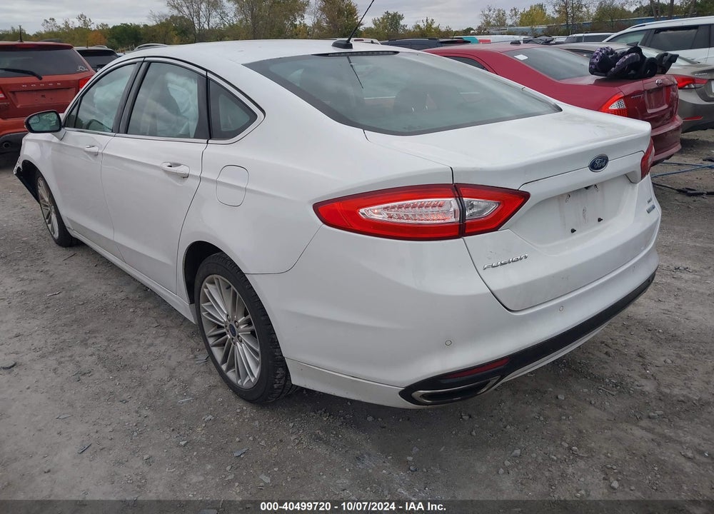 2016 FORD FUSION SE VIN: 3FA6P0T93GR141600