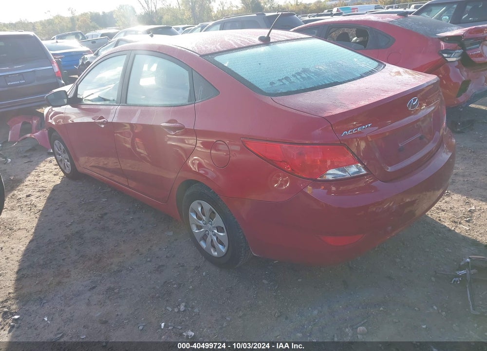 2016 HYUNDAI ACCENT SE VIN: KMHCT4AE1GU150106