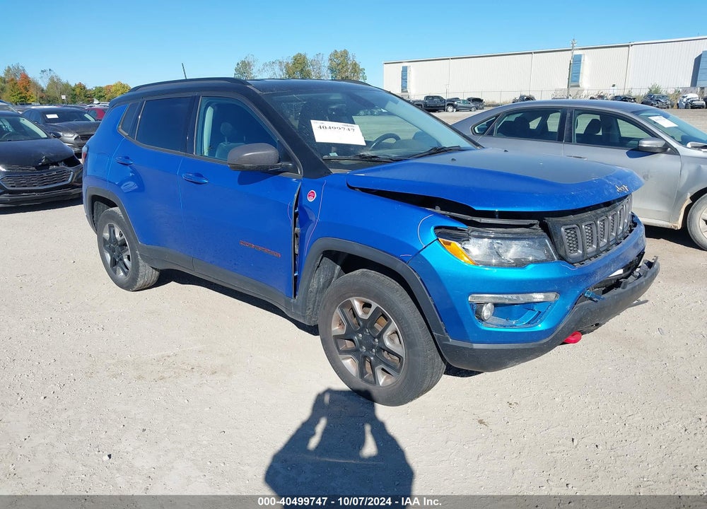 2018 JEEP COMPASS TRAILHAWK 4X4 VIN: 3C4NJDDB8JT129582