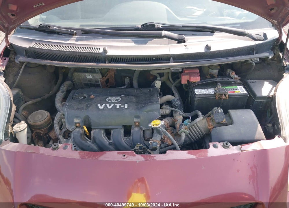 2009 TOYOTA YARIS VIN: JTDKT903195257702