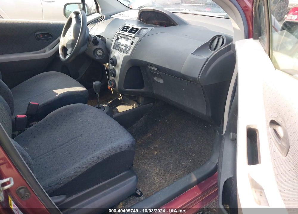 2009 TOYOTA YARIS VIN: JTDKT903195257702
