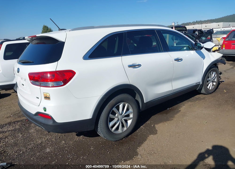 2017 KIA SORENTO 3.3L LX VIN: 5XYPGDA50HG194059