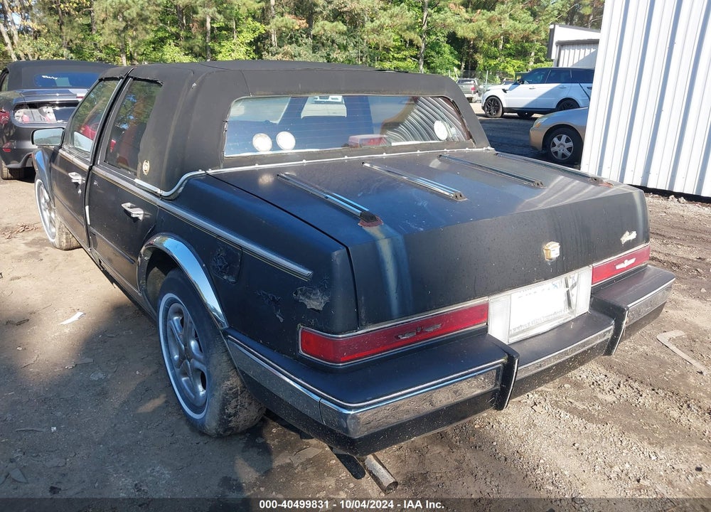 1986 CADILLAC SEVILLE VIN: 1G6KS6985GU814228