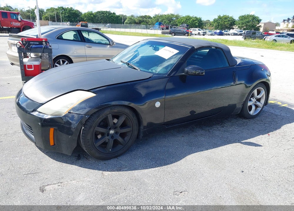 2005 NISSAN 350Z ENTHUSIAST VIN: JN1AZ36D75M700624