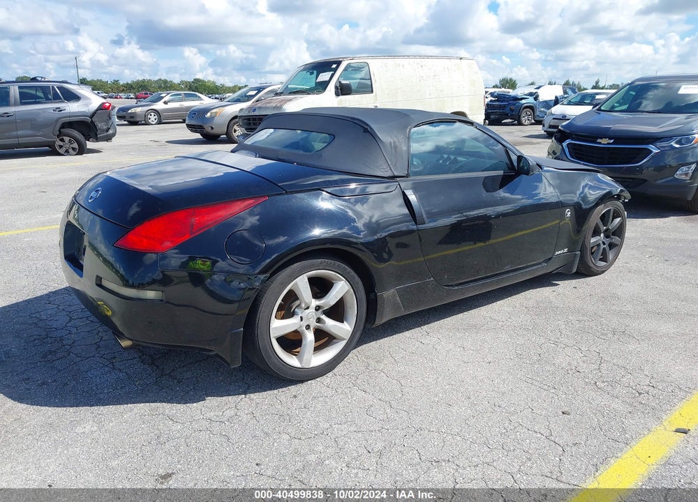 2005 NISSAN 350Z ENTHUSIAST VIN: JN1AZ36D75M700624
