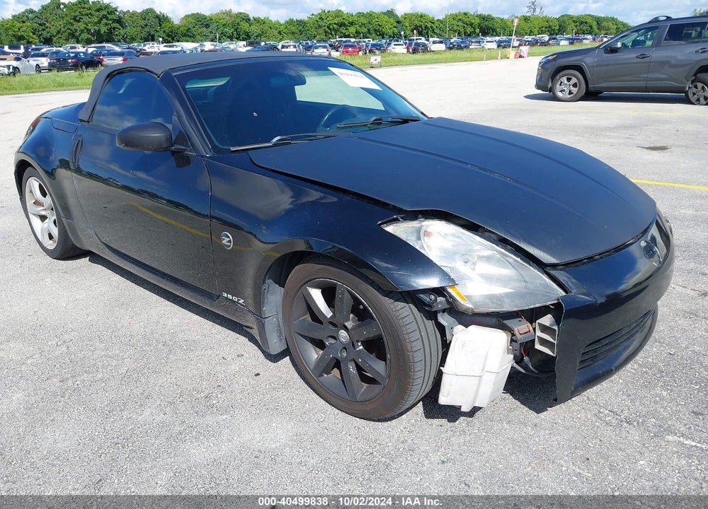 2005 NISSAN 350Z ENTHUSIAST VIN: JN1AZ36D75M700624