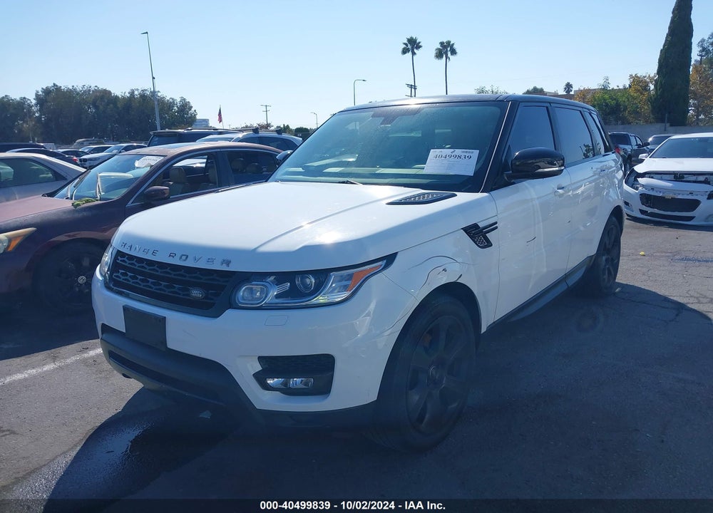 2015 LAND ROVER RANGE ROVER SPORT 3.0L V6 SUPERCHARGED HSE VIN: SALWR2VF8FA519575