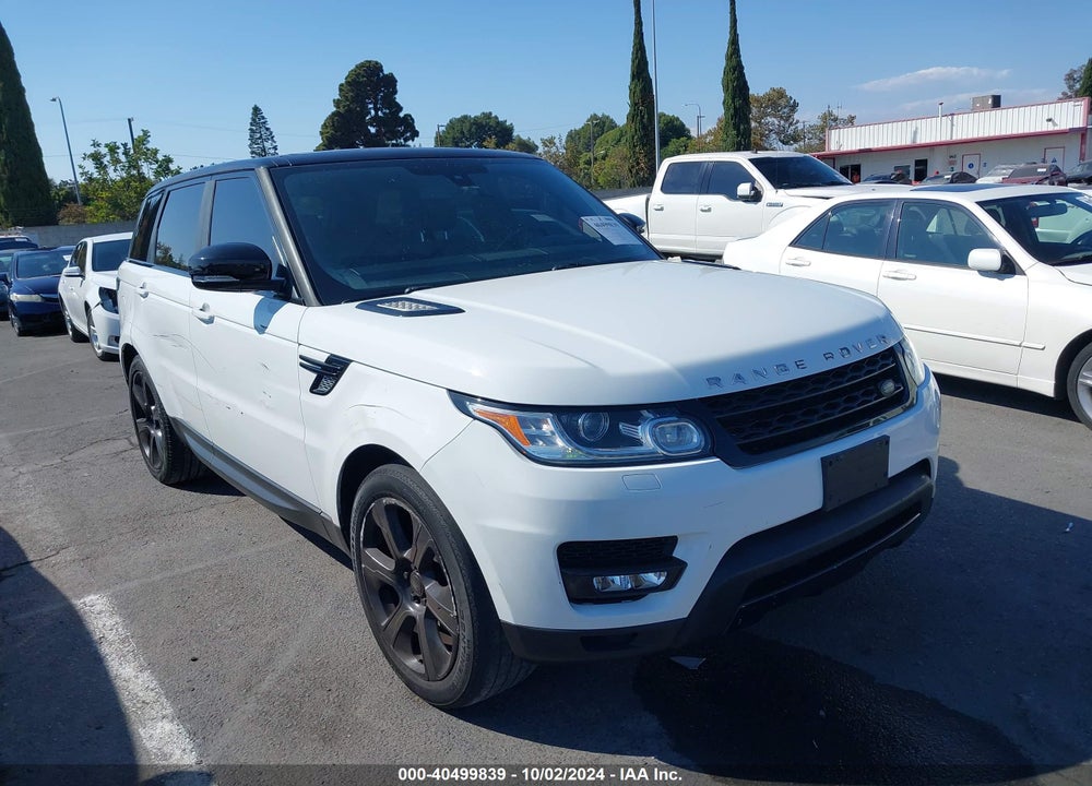 2015 LAND ROVER RANGE ROVER SPORT 3.0L V6 SUPERCHARGED HSE VIN: SALWR2VF8FA519575