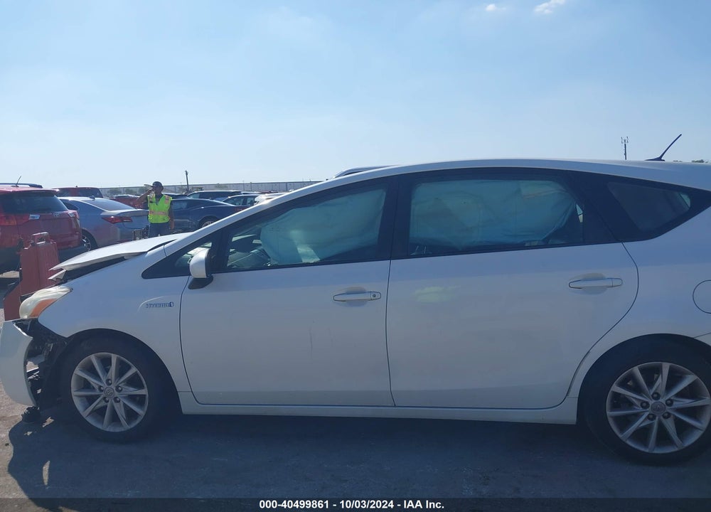 2012 TOYOTA PRIUS V FIVE VIN: JTDZN3EU0C3123970