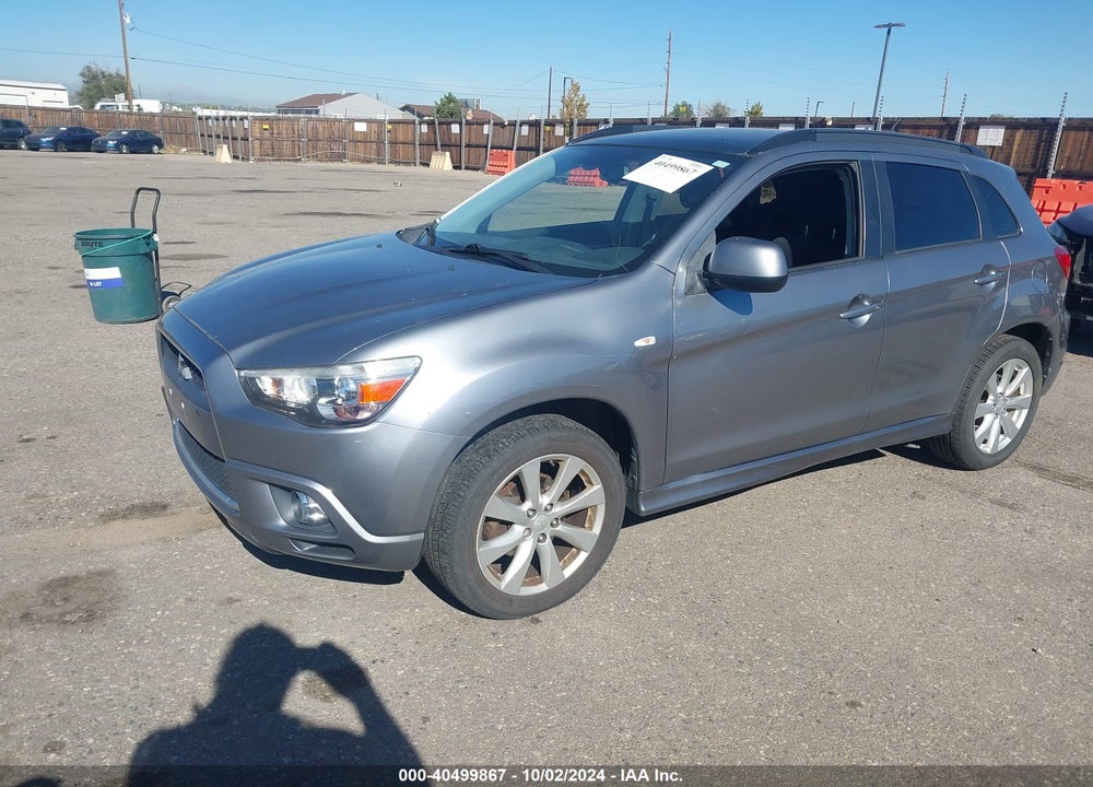 2012 MITSUBISHI OUTLANDER SPORT SE VIN: JA4AR4AU5CZ005465