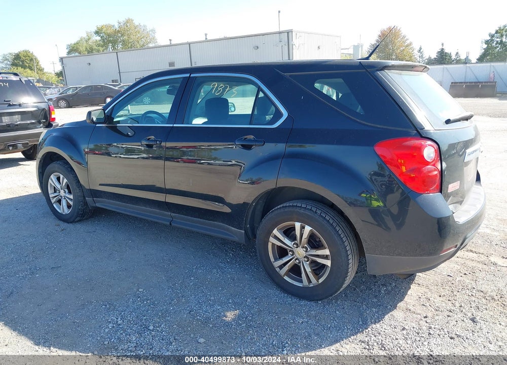 2011 CHEVROLET EQUINOX LS VIN: 2CNALBEC9B6228420