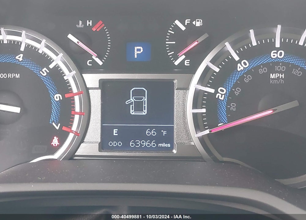 2018 TOYOTA 4RUNNER TRD OFF ROAD PREMIUM VIN: JTEBU5JR1J5591737