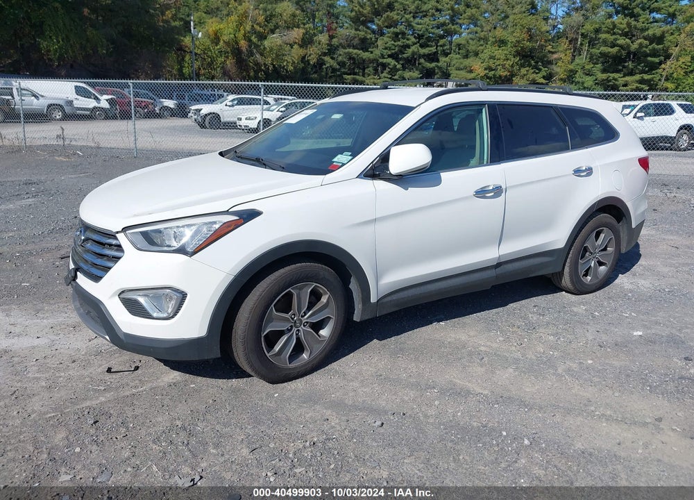 2015 HYUNDAI SANTA FE GLS VIN: KM8SMDHFXFU127350