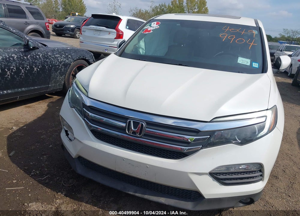2017 HONDA PILOT EX-L VIN: 5FNYF6H50HB008813