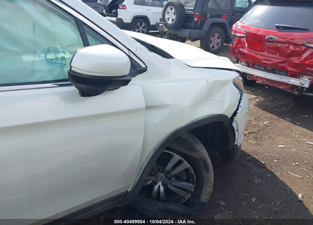 2017 HONDA PILOT EX-L VIN: 5FNYF6H50HB008813