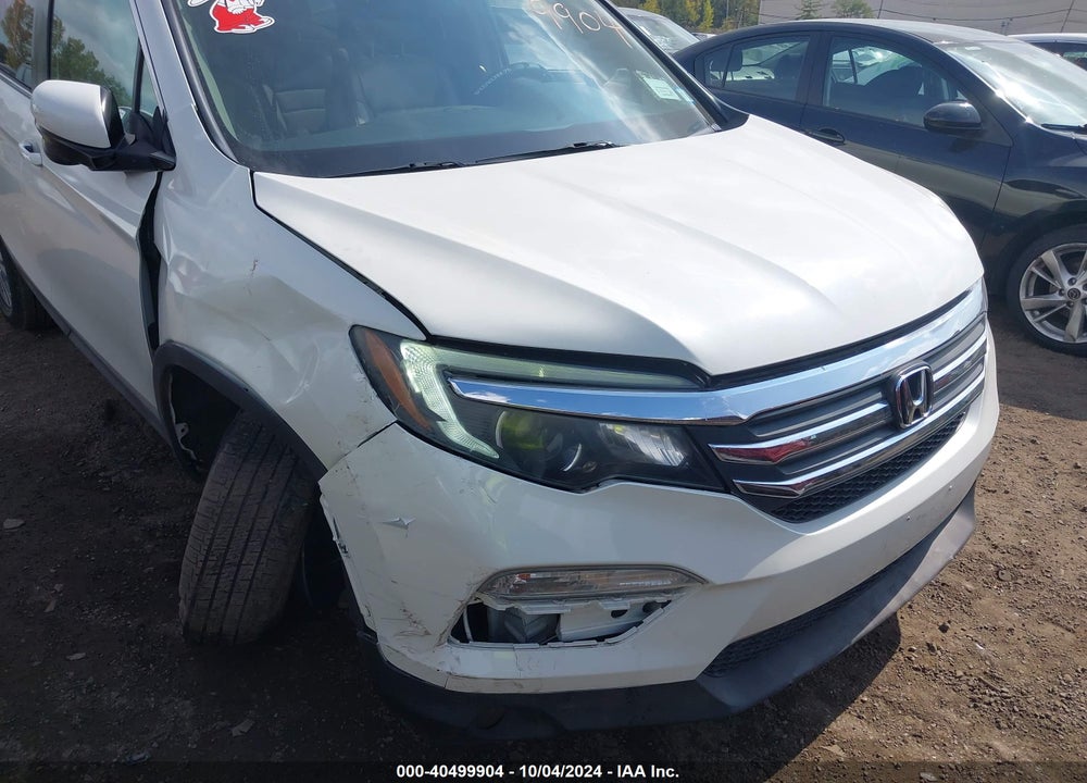 2017 HONDA PILOT EX-L VIN: 5FNYF6H50HB008813
