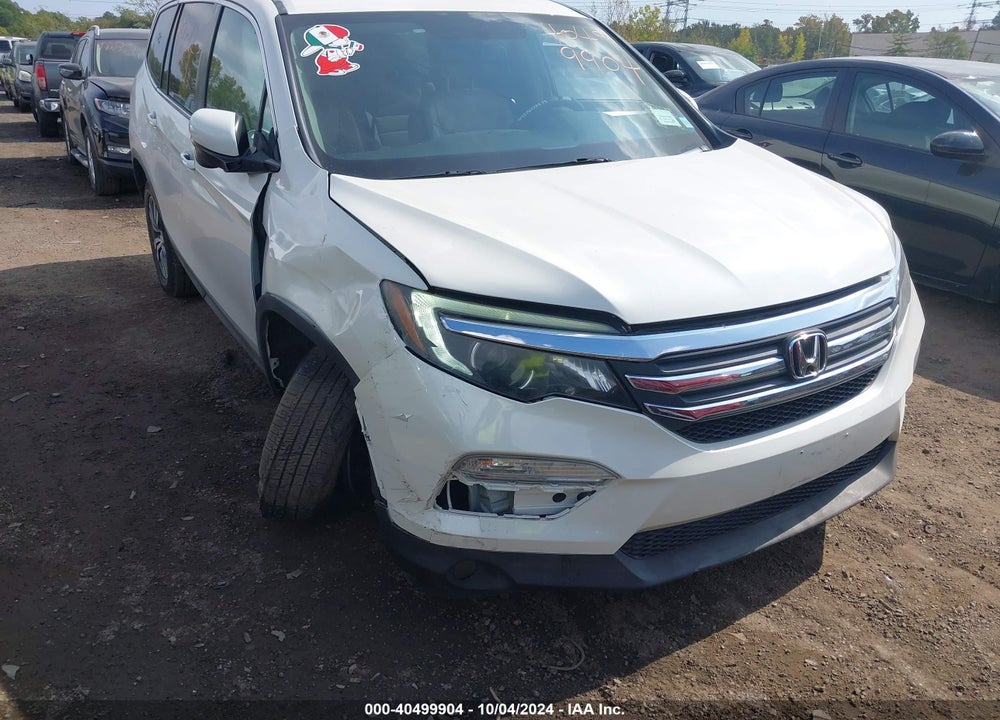 2017 HONDA PILOT EX-L VIN: 5FNYF6H50HB008813