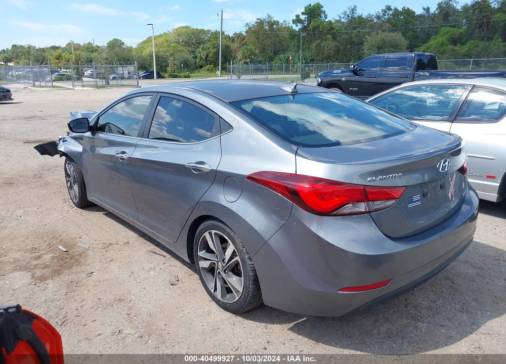 2016 HYUNDAI ELANTRA LIMITED VIN: KMHDH4AE3GU602370