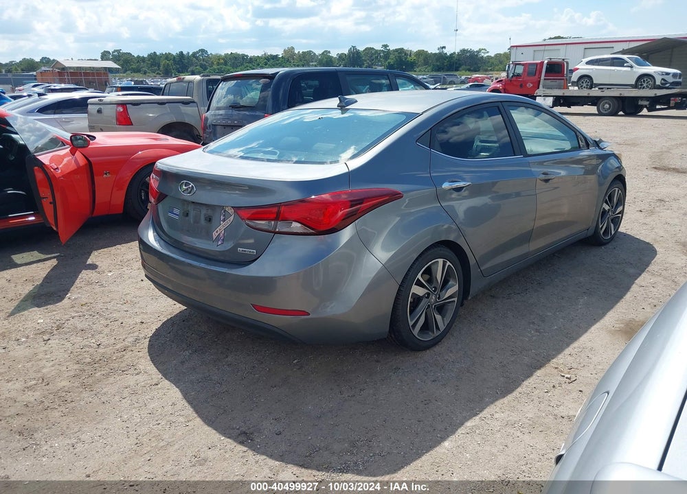 2016 HYUNDAI ELANTRA LIMITED VIN: KMHDH4AE3GU602370
