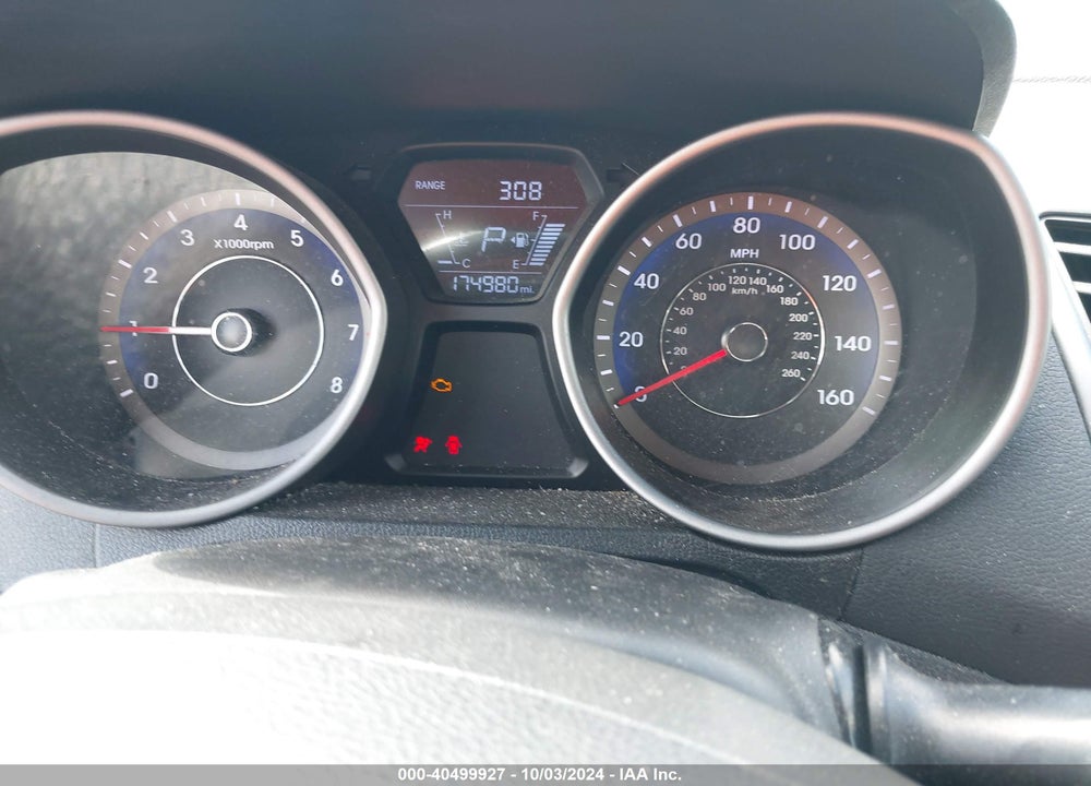 2016 HYUNDAI ELANTRA LIMITED VIN: KMHDH4AE3GU602370