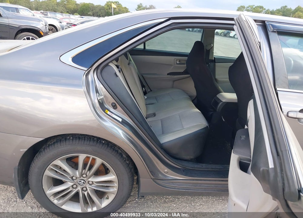 2016 TOYOTA CAMRY SE VIN: 4T1BF1FK1GU132799