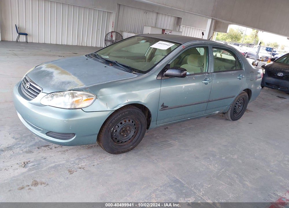 2005 TOYOTA COROLLA CE VIN: 2T1BR32E95C491044