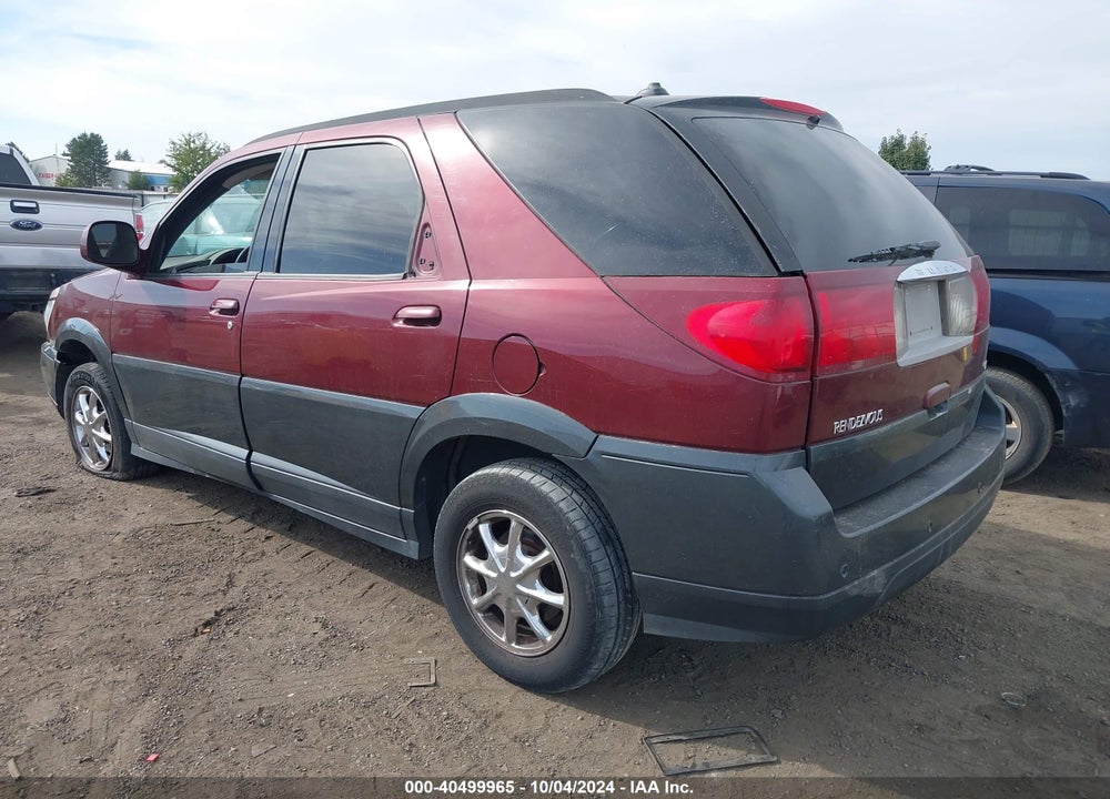 2004 BUICK RENDEZVOUS CX VIN: 3G5DA03E14S541540