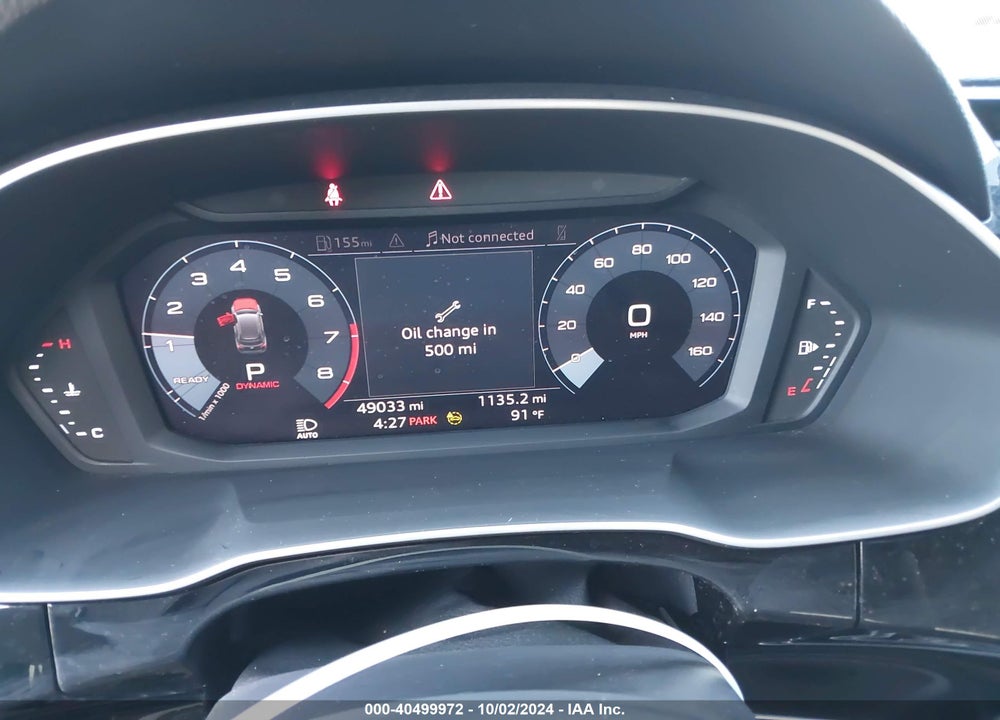 2021 AUDI Q3 PREMIUM PLUS 45 TFSI S LINE QUATTRO TIPTRONIC VIN: WA1EECF36M1012111