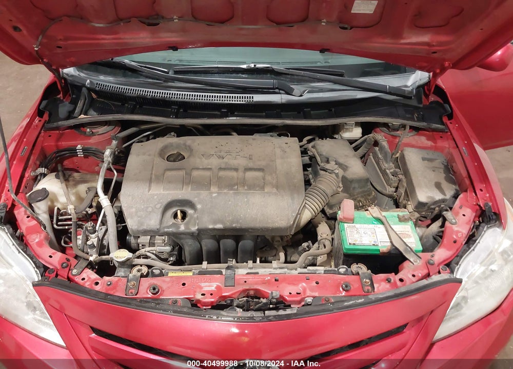 2011 TOYOTA COROLLA LE VIN: 2T1BU4EE7BC596872