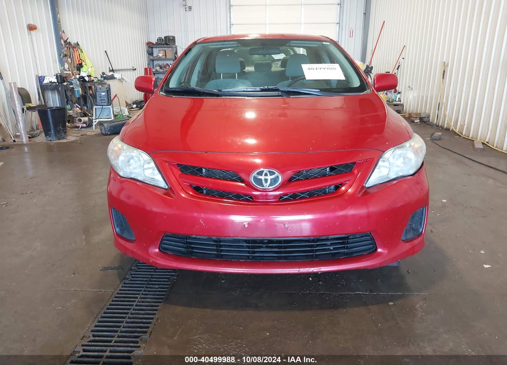 2011 TOYOTA COROLLA LE VIN: 2T1BU4EE7BC596872