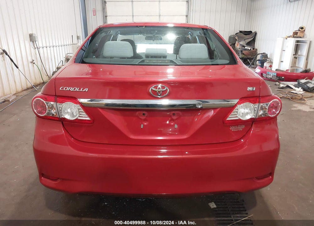 2011 TOYOTA COROLLA LE VIN: 2T1BU4EE7BC596872