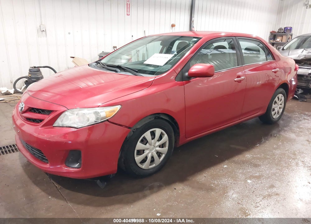 2011 TOYOTA COROLLA LE VIN: 2T1BU4EE7BC596872