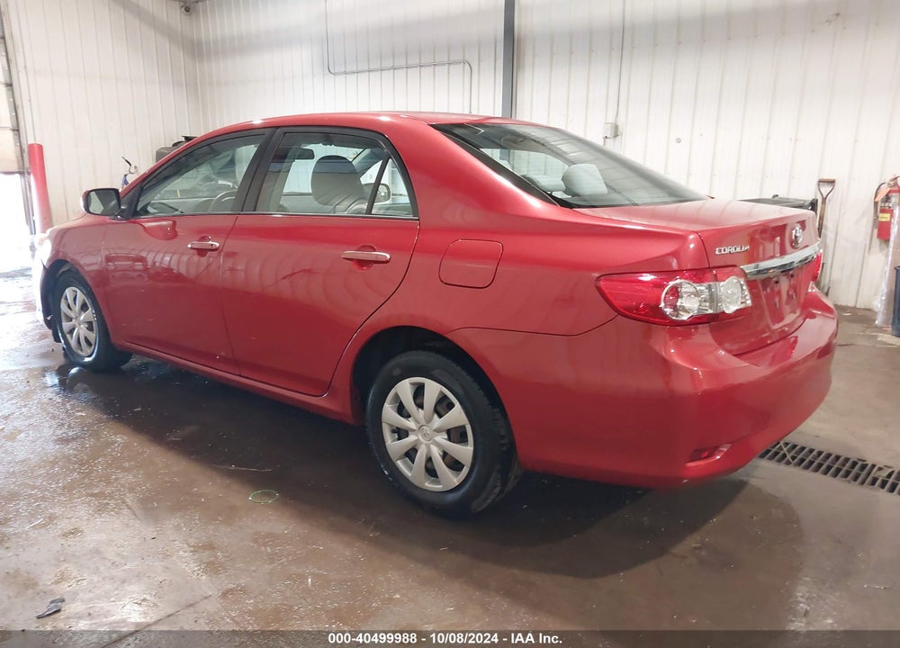 2011 TOYOTA COROLLA LE VIN: 2T1BU4EE7BC596872