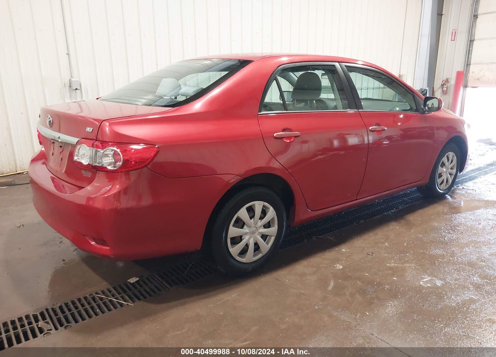 2011 TOYOTA COROLLA LE VIN: 2T1BU4EE7BC596872