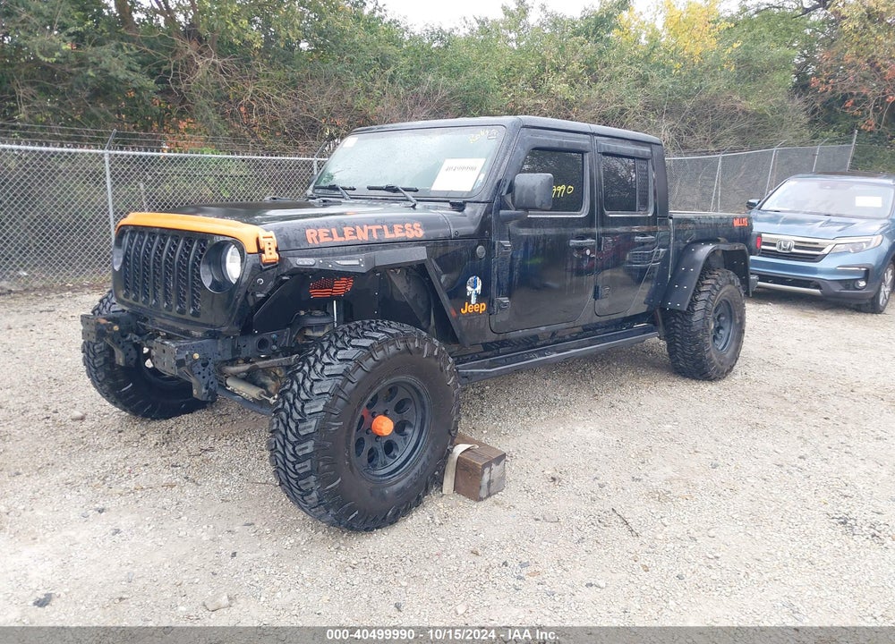 2022 JEEP GLADIATOR WILLYS 4X4 VIN: 1C6HJTAG3NL152302
