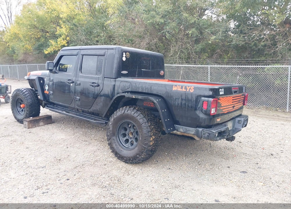 2022 JEEP GLADIATOR WILLYS 4X4 VIN: 1C6HJTAG3NL152302